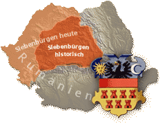 Siebenbürgen - geografische Einordnung Siebenbürgen - geografische Einordnung