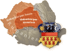 Siebenbürgen - geografische Einordnung