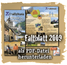 Aktuelles Faltblatt mit Reisen nach Siebenbürgen und Rumänien als PDF-Datei herunterladen
